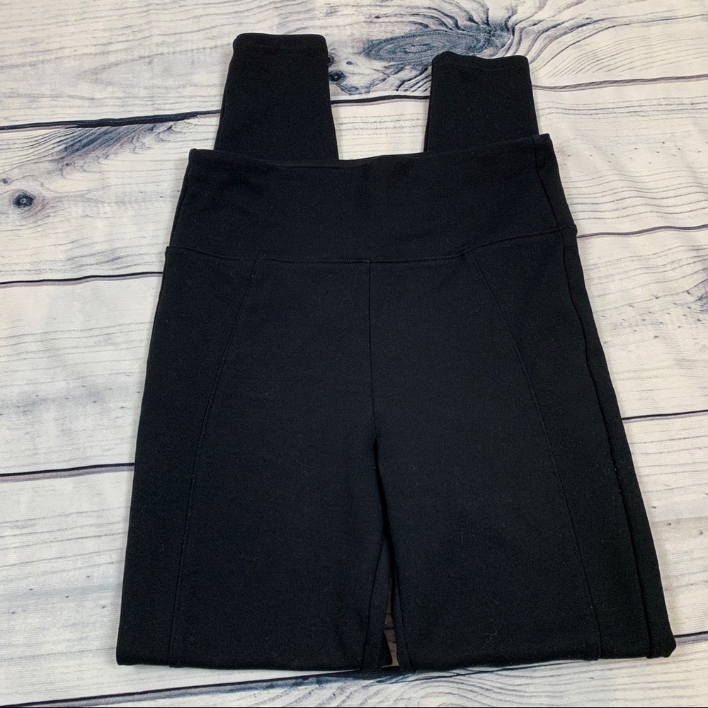 Assets by Spanx Black High- Waist Leggings
